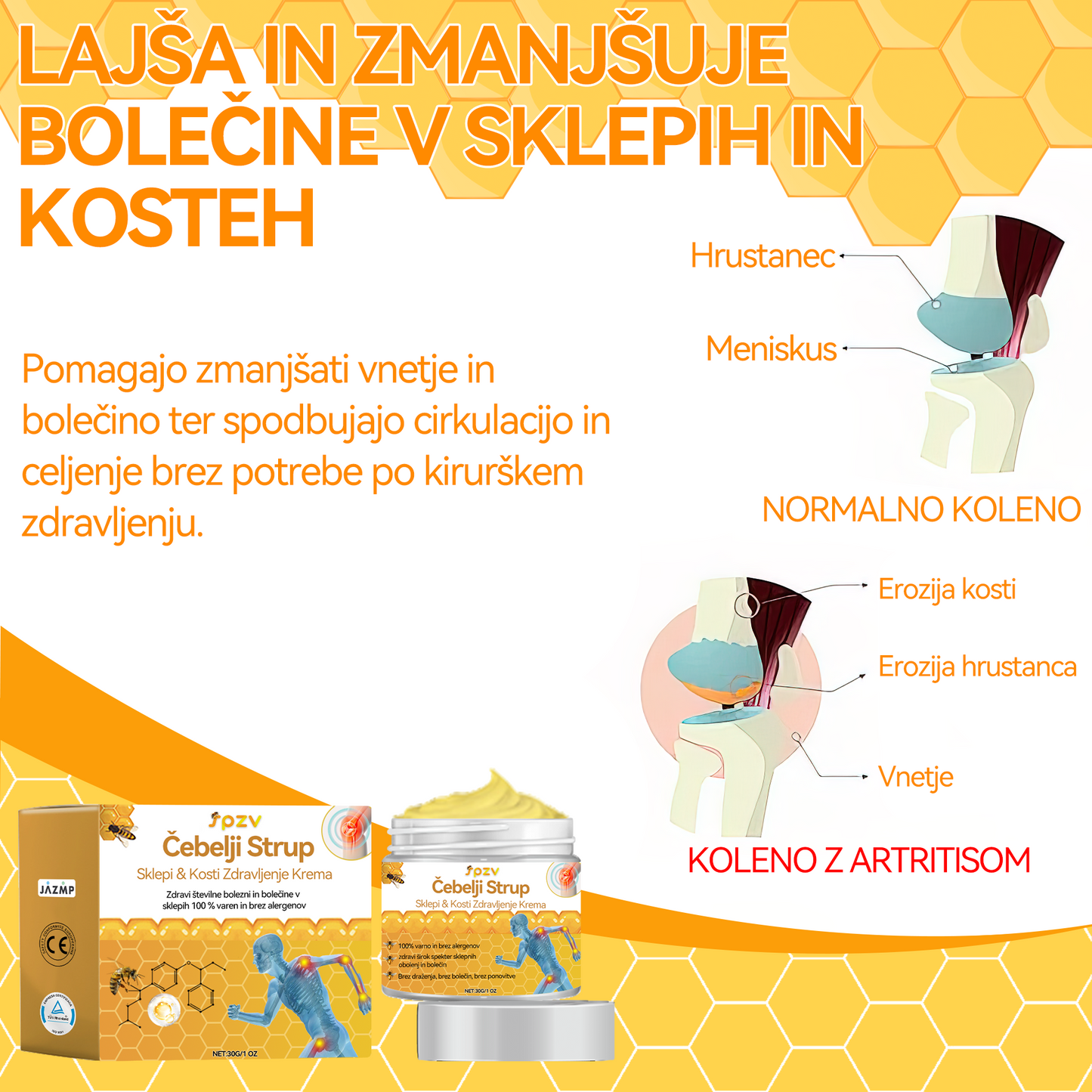 ✅ Uradna trgovina: 𝐒𝐩𝐳𝐯®📦 Č𝐞𝐛𝐞𝐥𝐣𝐢 𝐒𝐭𝐫𝐮𝐩 𝐒𝐤𝐥𝐞𝐩𝐢 & 𝐊𝐨𝐬𝐭𝐢 𝐙𝐝𝐫𝐚𝐯𝐥𝐣𝐞𝐧𝐣𝐞 𝐊𝐫𝐞𝐦𝐚 🐝 (𝐙𝐧𝐚č𝐚𝐣𝐧𝐨 za 𝐨𝐫𝐭𝐨𝐩𝐞𝐝𝐬𝐤𝐞 𝐛𝐨𝐥𝐞𝐳𝐧𝐢 𝐢 𝐛𝐨𝐥𝐞č𝐢𝐧𝐞 𝐩𝐫𝐢 𝐚𝐫𝐭𝐫𝐢𝐭𝐢𝐬𝐮)