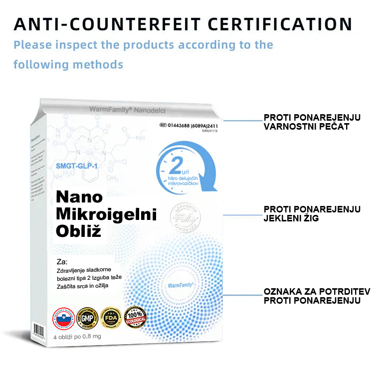 【WarmFamily® Uradna Trgovina】Tirzepatide Nano Mikroigelni Obliž 🇺🇸👨⚕️ (Brez bolečin, 24/7 sproščanje | Hitro izgubi 9+ kg | Do 90% manj sladkorja)