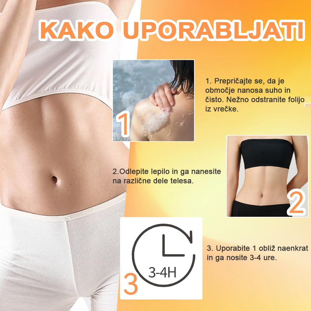 🍀🎈𝐅𝐑𝐎𝐏𝐔𝐍™ Čebelji strup Limfna drenaža obliž za hujšanje (Za vse limfatične težave in debelost)