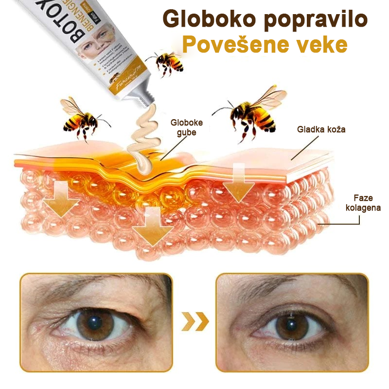 🍀 Zadnji dan promocije: 83 % popust ✨𝐅𝐮𝐫𝐳𝐞𝐫𝐨™ Kremni odstranjevalec gub z čebeljim strupom in botoks učinkom🐝