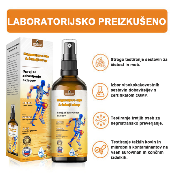 ✅Offizieller Shop: Ourlyard™ Magnezijevo olje & čebelji strup sprej za zdravljenje sklepov