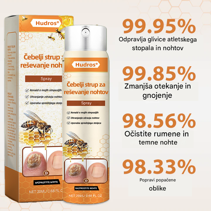 💥 2025 Omejeno 70 % CENEJE ️⏳ Ceoerty® NailRescue Kolirin pršilo proti glivicam s čebeljim strupom 💥 Vse težave z nohti lahko pozdravite v 2 tednih