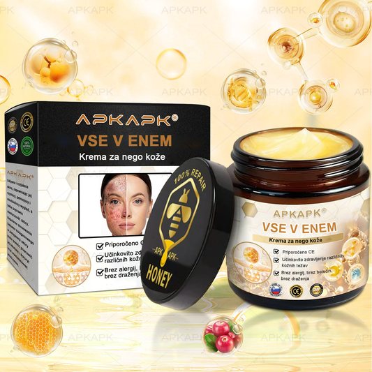 𝐀𝐏𝐊𝐀𝐏𝐊™ Zelo učinkovita večnamenska vlažilna krema za odstranjevanje bradavic
