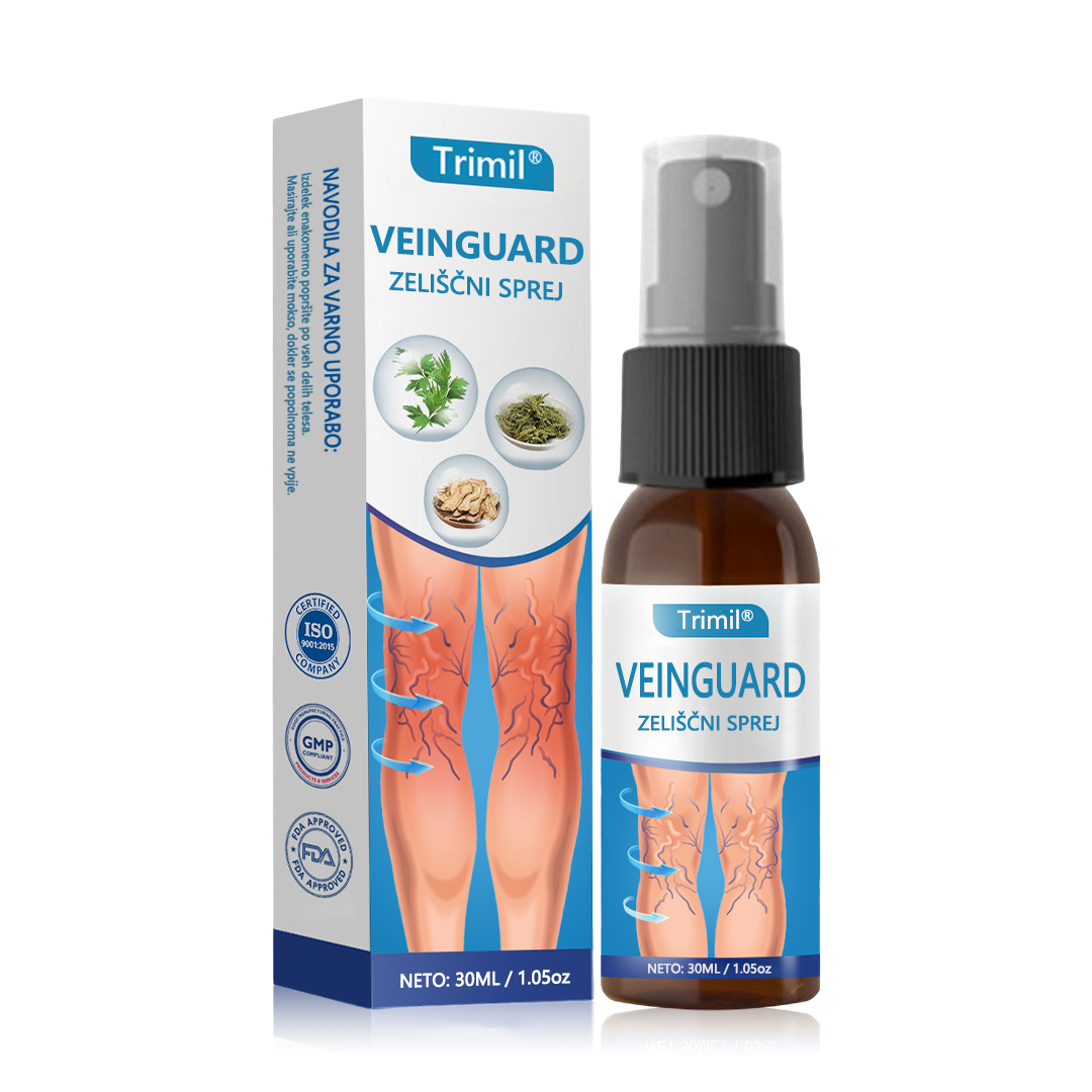 💚Trimil® VeinGuard zeliščni sprej – ✅ Klinično dokazano, da odpravi krčne žile že v 7 dneh! (potrjeno s strani Evropske agencije za zdravila – EMA)