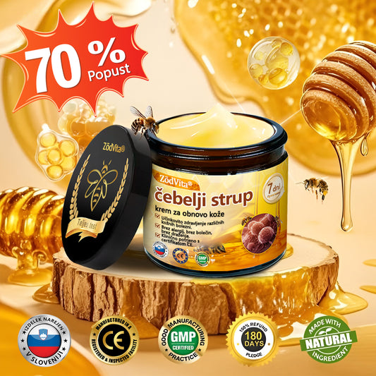 💟 Dermatologi priporočajo ✨ ZödVita® obnavljajoča krema z čebeljim strupom 🔥  CE-certifikat in ga priporoča Slovensko dermatološko društvo (SDD)