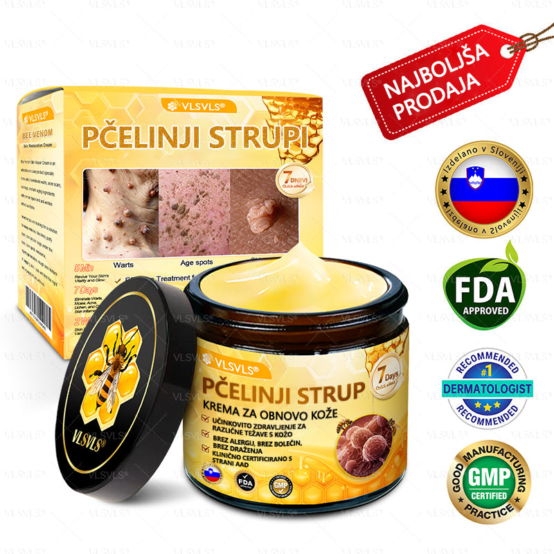 ✨ VLSVLS® krema za obnovo kože s čebeljim strupom 🔥 ZADNJI DAN 80% CENEJE