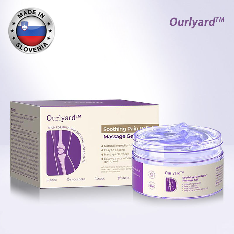 Ourlyard™ Masažni gel za lajšanje bolečin pri artritisu s kurkumo in emujevim oljem 💎 (zmanjšuje otekanje sklepov, bolečino, okorelost, rdečico, toploto, bolečino in utrujenost sklepov) 🦴
