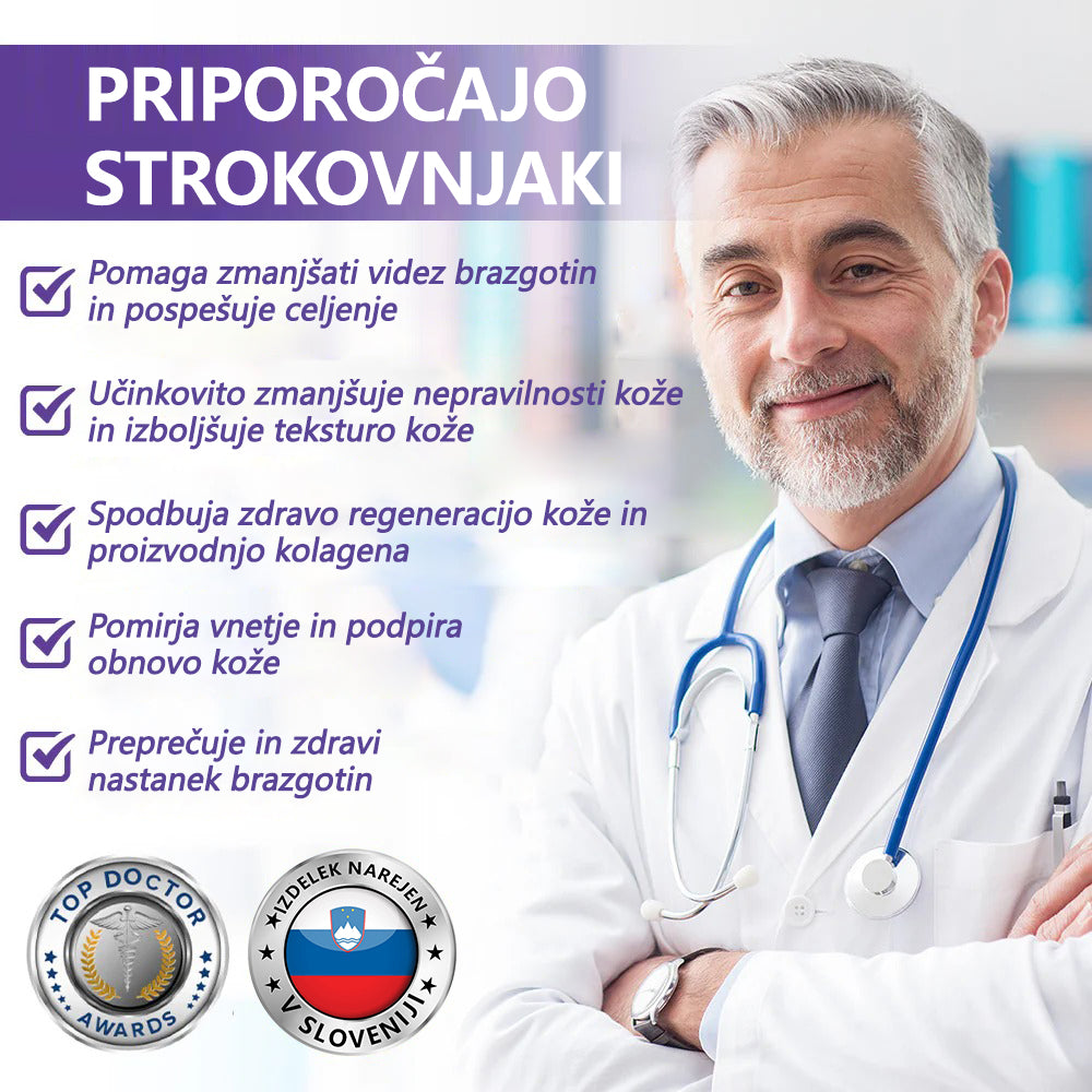 🏷️ Uradna Trgovina: flysmus® ReGen Mikronadlaste Ploščice z Nano-Hialuronsko Kislino (Nano-Heal) 💝 Zdravljenje novih in starih brazgotin, zmanjševanje kirurških brazgotin, strij, keloidov, aken, opeklin, bradavic, dermatomov in krčnih žil