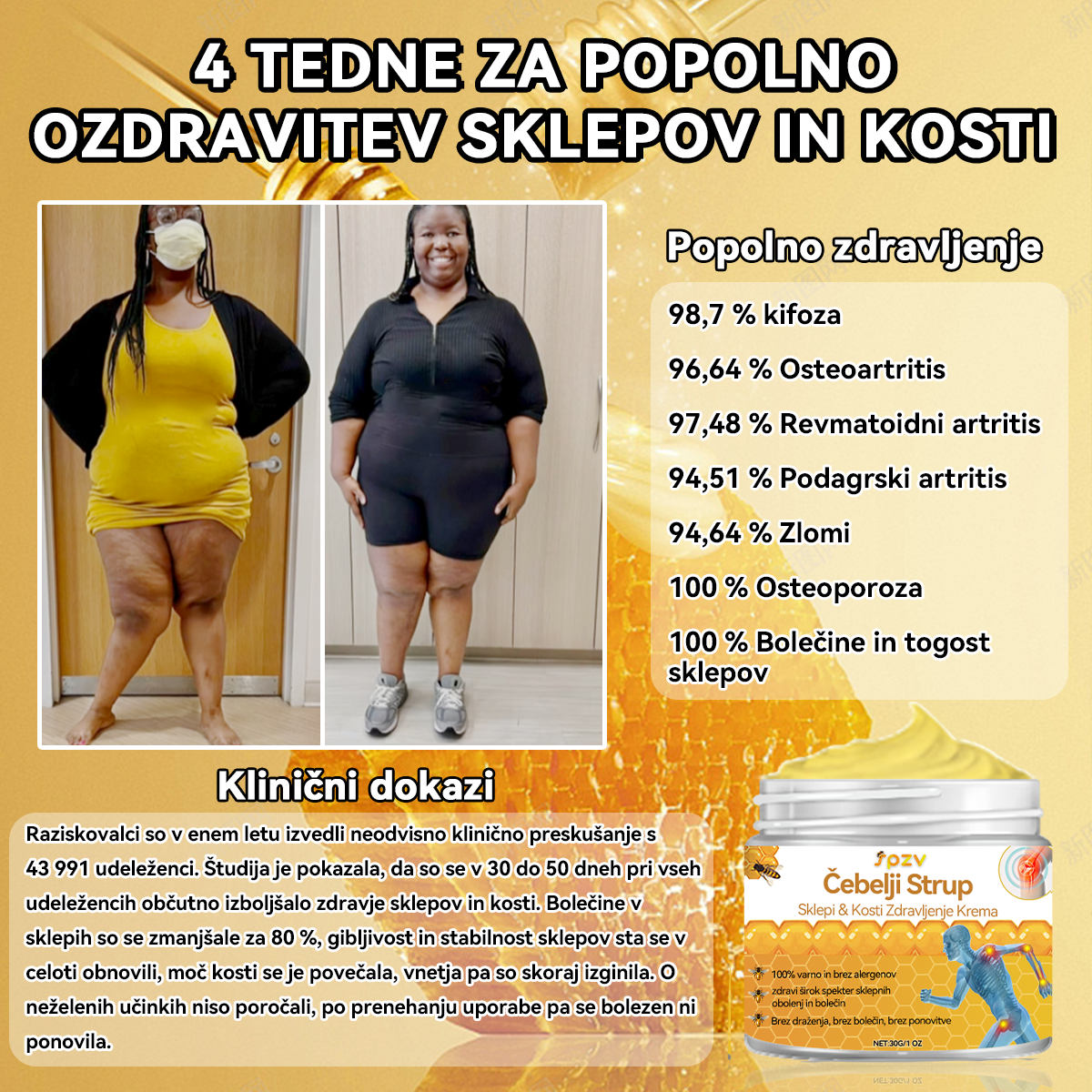 ✅ Uradna trgovina: 𝐒𝐩𝐳𝐯®📦 Č𝐞𝐛𝐞𝐥𝐣𝐢 𝐒𝐭𝐫𝐮𝐩 𝐒𝐤𝐥𝐞𝐩𝐢 & 𝐊𝐨𝐬𝐭𝐢 𝐙𝐝𝐫𝐚𝐯𝐥𝐣𝐞𝐧𝐣𝐞 𝐊𝐫𝐞𝐦𝐚 🐝 (𝐙𝐧𝐚č𝐚𝐣𝐧𝐨 za 𝐨𝐫𝐭𝐨𝐩𝐞𝐝𝐬𝐤𝐞 𝐛𝐨𝐥𝐞𝐳𝐧𝐢 𝐢 𝐛𝐨𝐥𝐞č𝐢𝐧𝐞 𝐩𝐫𝐢 𝐚𝐫𝐭𝐫𝐢𝐭𝐢𝐬𝐮)
