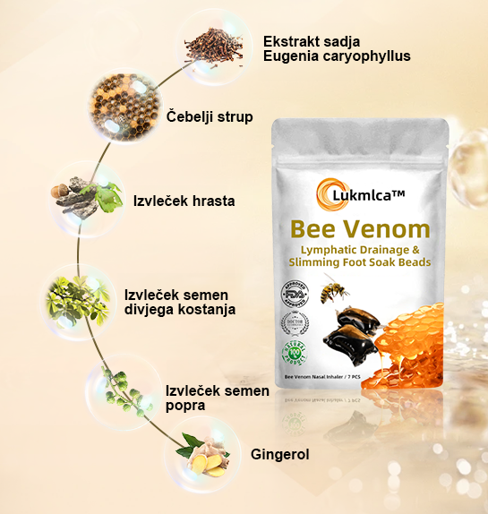 🐝𝙇𝙪𝙠𝙢𝙡𝙘𝙖™ kroglice za limfno drenažo s čebeljim strupom in namakanje stopal🫚