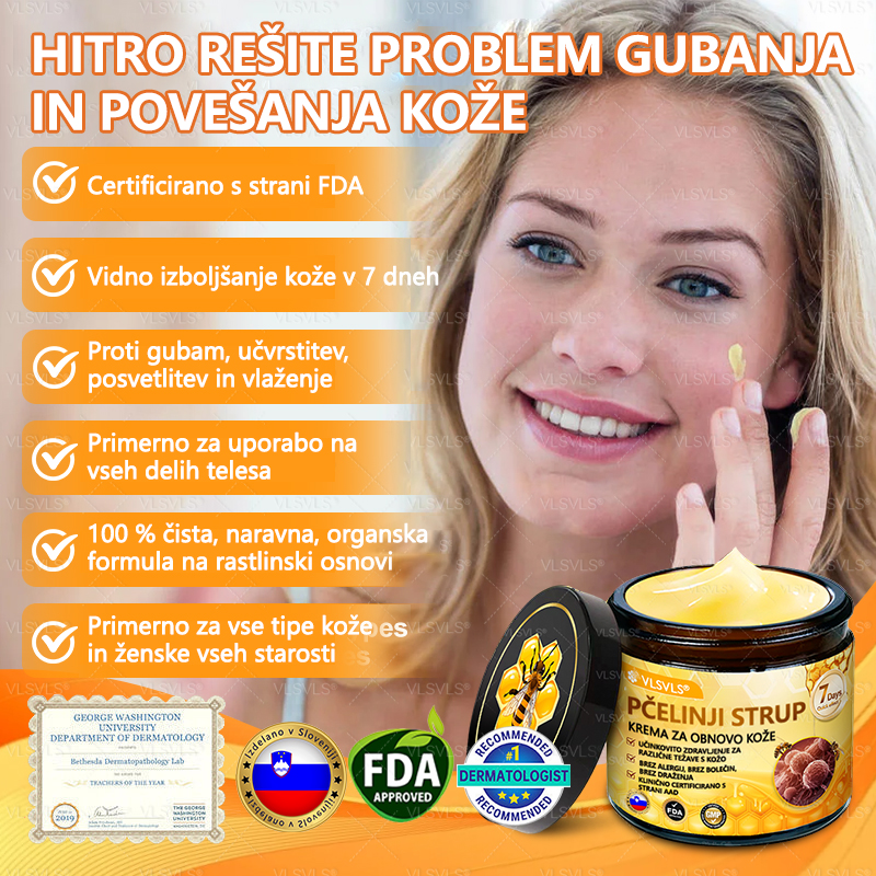 ✨ VLSVLS® krema za obnovo kože s čebeljim strupom 🔥 ZADNJI DAN 80% CENEJE