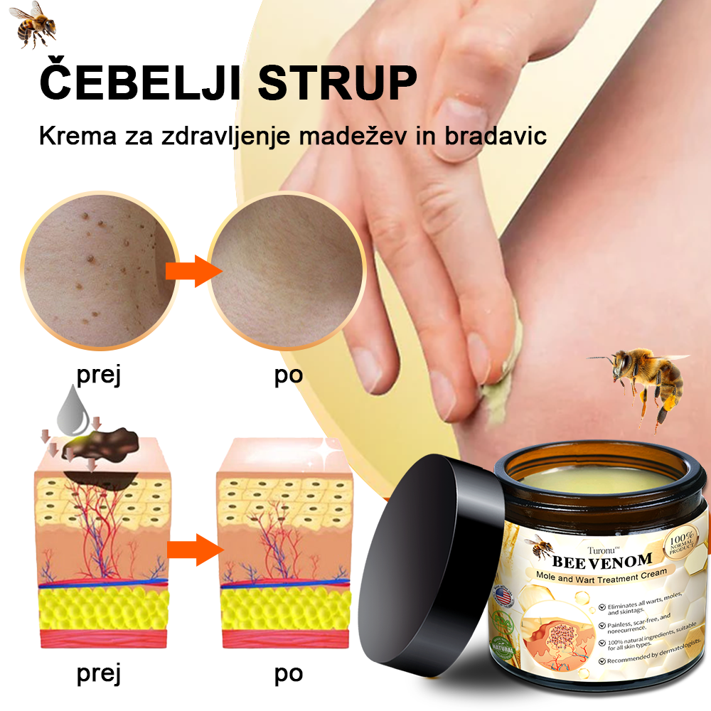 🍊𝑻𝒖𝒓𝒐𝒏𝒖™ Zdravilno mazilo s čebeljim strupom (👨⚕𝐀𝐀𝐃 PRIPOROČILA)