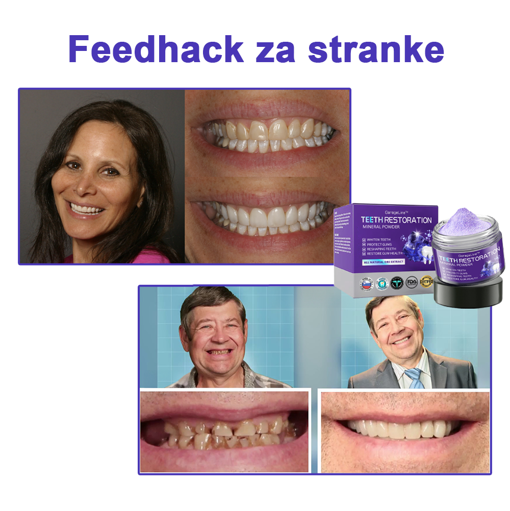 GarageLine™ (priporočeno s strani ADA) Prah za obnovo zobne sklenine (⏰𝐋𝐢𝐦𝐢𝐭𝐚𝐧𝐨 𝐝𝐨𝐥𝐝𝐚𝐧𝐣𝐚 𝐿𝐚𝐬𝐭 𝟑𝟎 𝐦𝐢𝐧𝐮𝐭) 🪥🦷
