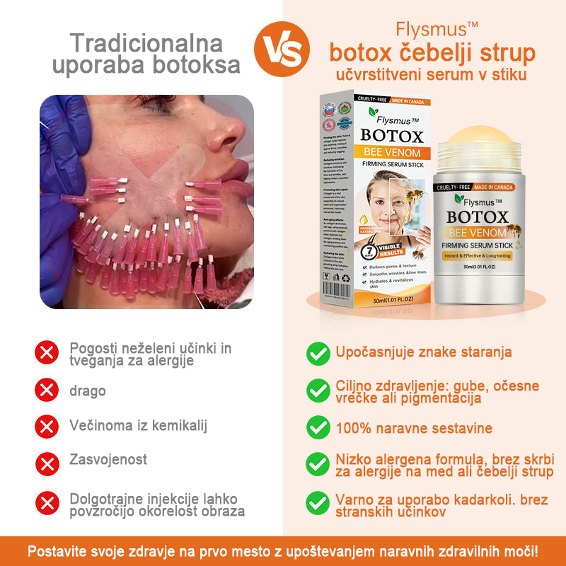 ✨Flysmus™ Botox Čebelji Strup Firming Stick🔥ZADNJI DAN 70 % CENEJE