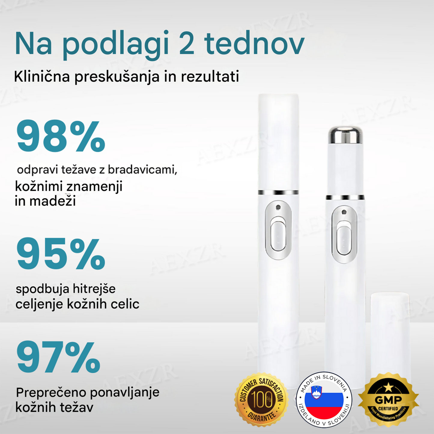 Bikenda® neinvazivno lasersko pero za odstranjevanje madežev in bradavic