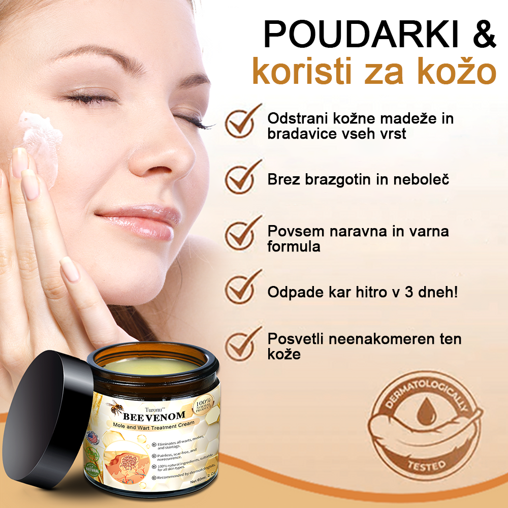 🍊𝑻𝒖𝒓𝒐𝒏𝒖™ Zdravilno mazilo s čebeljim strupom (👨⚕𝐀𝐀𝐃 PRIPOROČILA)