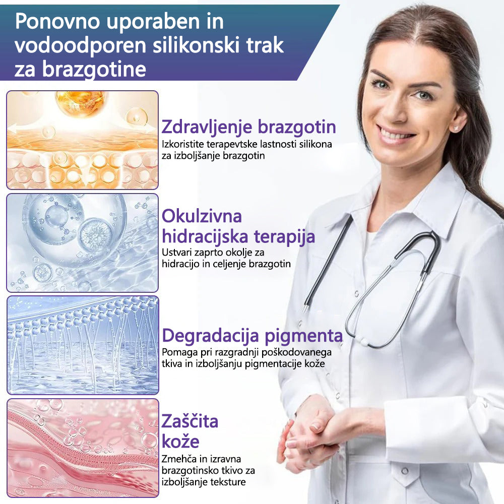 🏷️ Uradna Trgovina: flysmus® ReGen Mikronadlaste Ploščice z Nano-Hialuronsko Kislino (Nano-Heal) 💝 Zdravljenje novih in starih brazgotin, zmanjševanje kirurških brazgotin, strij, keloidov, aken, opeklin, bradavic, dermatomov in krčnih žil