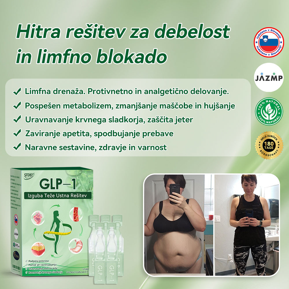 ✅Več kot 100.000 priporočil | Uradna trgovina | 𝑆𝑇𝐷𝐸𝐼® 💎💎💎 𝐺𝐿𝑃-1 𝐼𝑧𝑔𝑢𝑏𝑎 𝑇𝑒ž𝑒 𝑈𝑠𝑡𝑛𝑎 𝑅𝑒š𝑖𝑡𝑒𝑣 - Debelost, bolezni srca in ožilja, diabetes, spalna apneja, težave s sklepi in še več