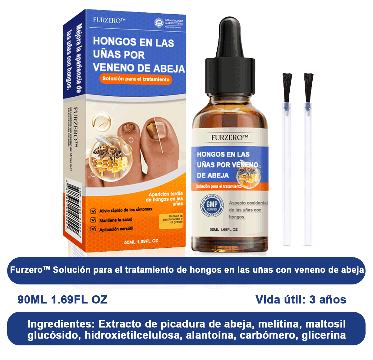🐝🐝𝐅𝐮𝐫𝐳𝐞𝐫𝐨™Bienengift Nagelpilz Tretma: Popolna rešitev problema glivic na nohtih🌟👣
