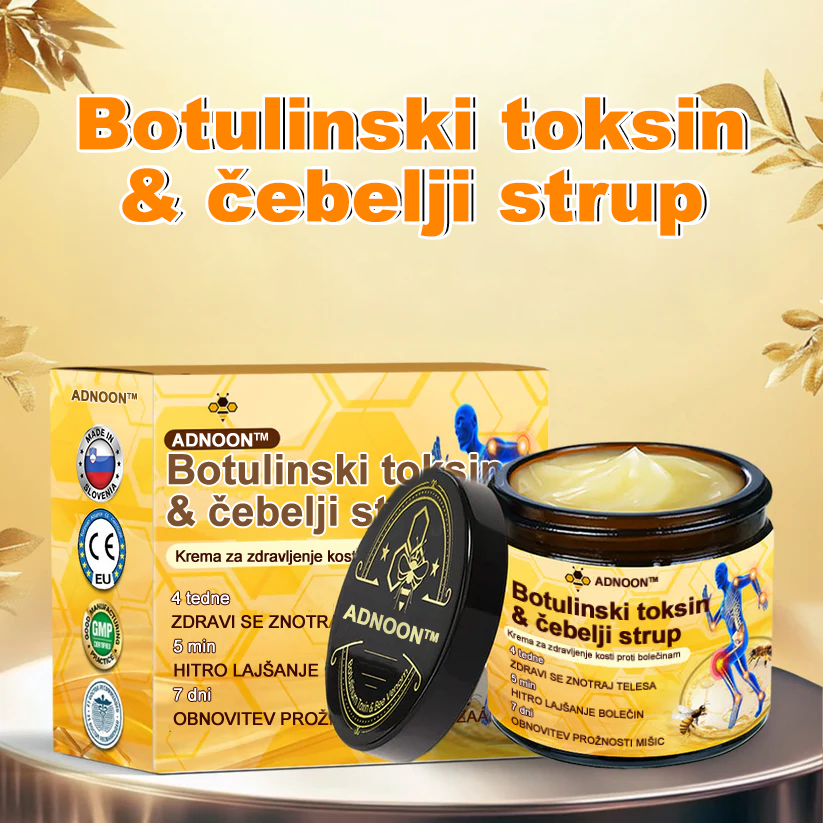 ADNOON™ Krema za lajšanje bolečin in celjenje kosti z botulin toksinom in čebeljim strupom