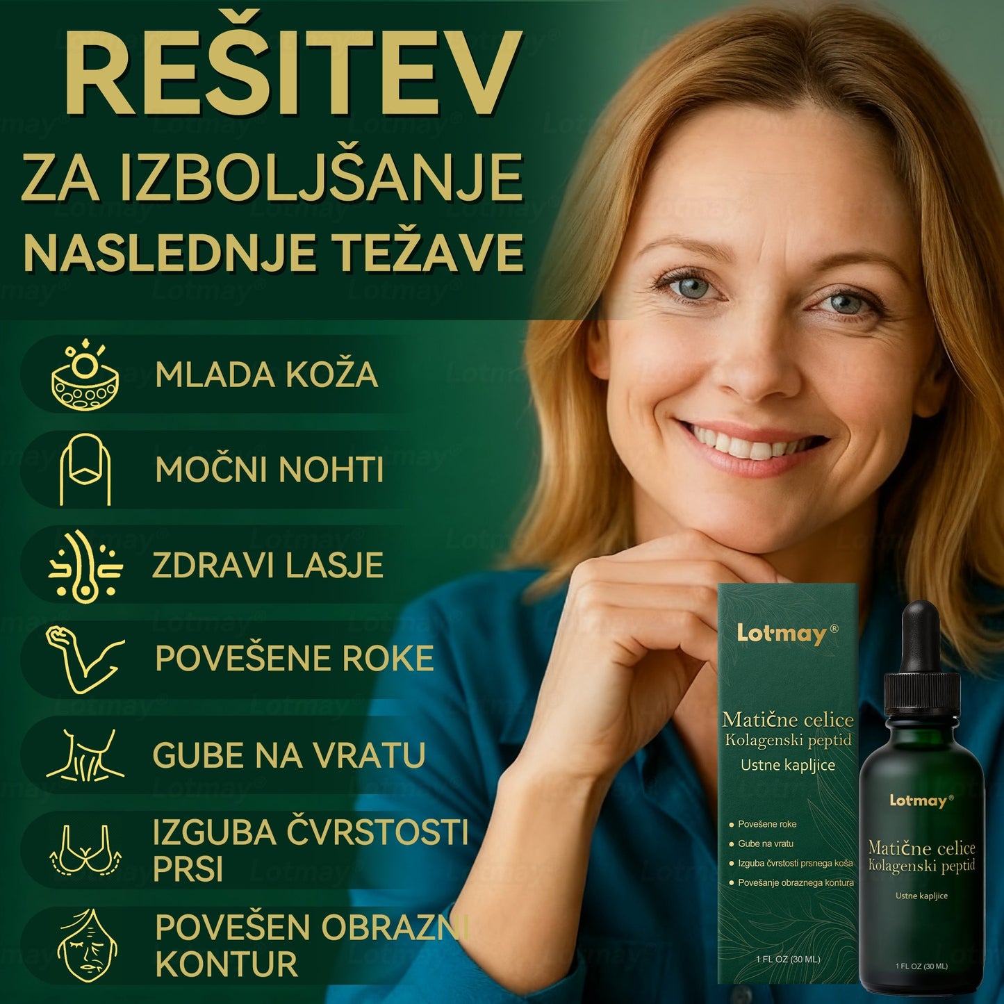 𝐿𝑜𝑡𝑚𝑎𝑦® 𝐾𝑎𝑝𝑙𝑗𝑖𝑐𝑒 𝑧 𝑚𝑎𝑡𝑖č𝑛𝑖𝑚𝑖 𝑐𝑒𝑙𝑖𝑐𝑎𝑚𝑖 𝑖𝑛 𝑘𝑜𝑙𝑎𝑔𝑒𝑛𝑠𝑘𝑖𝑚𝑖 𝑝𝑒𝑝𝑡𝑖𝑑𝑖 💧 (za učvrstitev in dvig povešene kože ter zmanjšanje nastanka gub) ❤️‍🔥