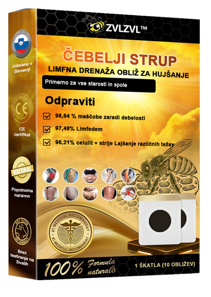 🔥80 % popusta 🌿 ZVLZVL™ obliž za limfno drenažo s čebeljim strupom (primeren za ljudi vseh starosti)