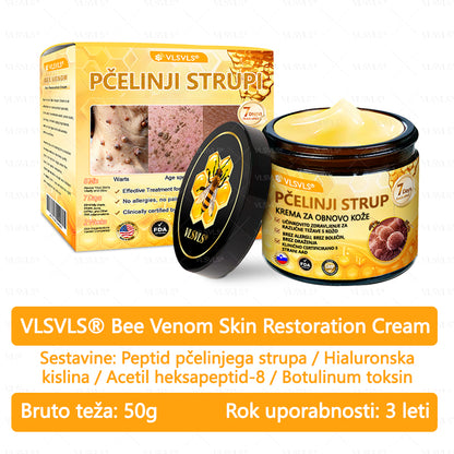 VLSVLS® krema za obnovo kože s čebeljim strupom 🔥 ZADNJI DAN 80% CENEJE 🐝🐝