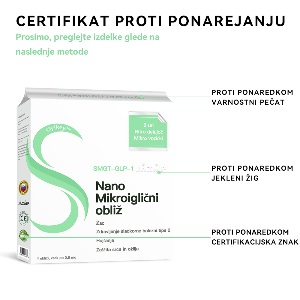 [✅Uradna trgovina]:𝐎𝐲𝐢𝐤𝐞𝐲®🎈🎈 𝐒𝐌𝐆𝐓-𝐆𝐋𝐏-𝟏 𝐍𝐚𝐧𝐨 𝐌𝐢𝐤𝐫𝐨𝐢𝐠𝐥𝐢č𝐧𝐢 𝐨𝐛𝐥𝐢ž（Neboleče, dolgotrajno, zdravljenje sladkorne bolezni, debelosti in bolezni srca in ožilja）