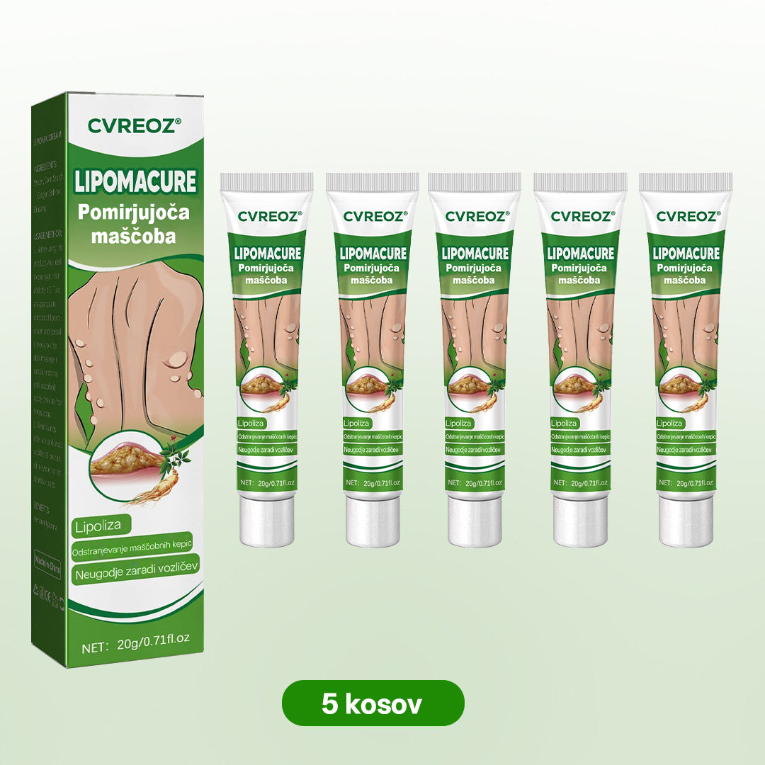 Cvreoz® KnotAway Pomirjevalno Mazilo – Pomirjevalno Mazilo za Naravno Zmanjšanje Lipomov🌿