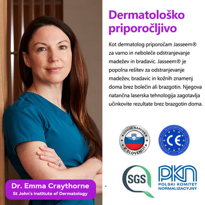 𝐉𝐚𝐬𝐬𝐞𝐞𝐦® Napredni neinvazivni CO₂ laserski pisalo za obnovo kože 🛫 (Nežno odstrani bradavice, materina znamenja, starostne pege in kožne izrastke – brez bolečin in brez kompliciranja!)