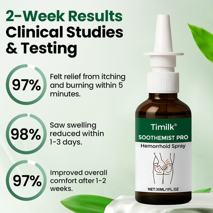 Twinsun® SootheMist PRO – Hitro olajšanje bolečin in krvavitev pri hemoroidih 🔥 100 % naravno zeliščno, brez dodatkov, certificirano s strani JAZMP 🌿