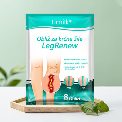 Timilk® LegRenew obliž za krčne žile izboljša zdravje ven in odpravi krčne žile – brez operacije