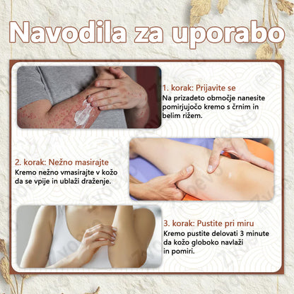 Zvoevo® Black Rice Skin Repair Essence Cream ⚕️ Certificirano pri EU (Odstranjuje bradavice in kožne izrastke, lajša luskavico, izboljšuje kopičenje keratina in folikularno keratinizacijo, posvetli pigmentacijo, sončne pege in starostne pege)