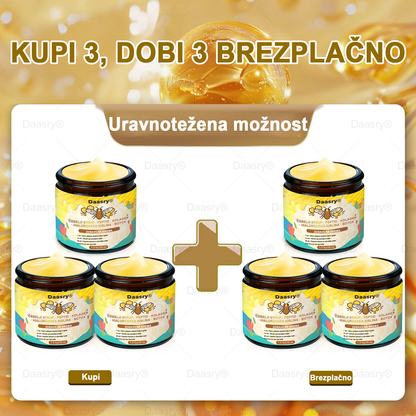 Daasry® Krema z čebeljim strupom vsebuje peptide čebeljega strupa, botulin toksin, hialuronsko kislino in kolagen✨ Za gubice, drobne linije, ohlapno kožo, strije in temne madeže! 💖 Pusti, da tvoja koža postane bolj čvrsta, napeta in sijoča! ✨