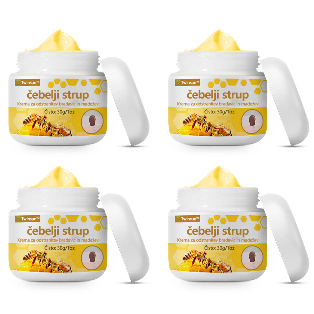 🐝Twinsun™ Izjemno Močna Krema z Čebeljim Strupom, s certifikatom EMA💖 Za zdravljenje bradavic, kožnih izrastkov, okužb in keratoze, ter za glajenje neenakomerne kože