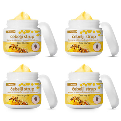 🐝Twinsun™ Izjemno Močna Krema z Čebeljim Strupom, s certifikatom EMA💖 Za zdravljenje bradavic, kožnih izrastkov, okužb in keratoze, ter za glajenje neenakomerne kože