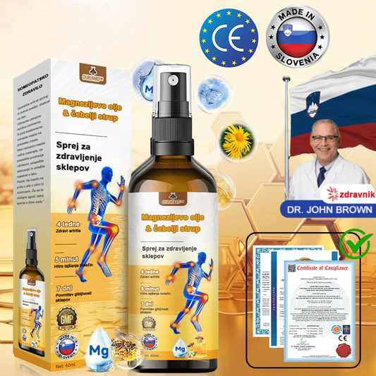 ✅Offizieller Shop: Ourlyard™ Magnezijevo olje & čebelji strup sprej za zdravljenje sklepov