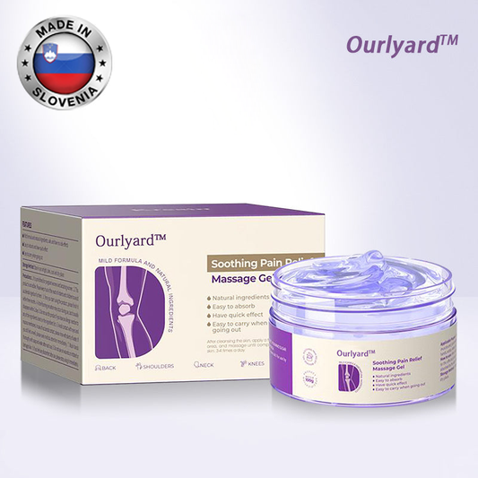 Ourlyard™ Masažni gel za lajšanje bolečin pri artritisu s kurkumo in emujevim oljem👨‍⚕️American Orthopedics (AAOS) odobren