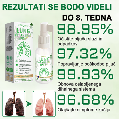 [Uradna vodilna trgovina blagovne znamke] 👨‍⚕️𝐌𝐈𝐐𝐈𝐊𝐎® Sprej za napredno čiščenje pljuč (☘️Priporočajo strokovnjaki za pljuča☘️)