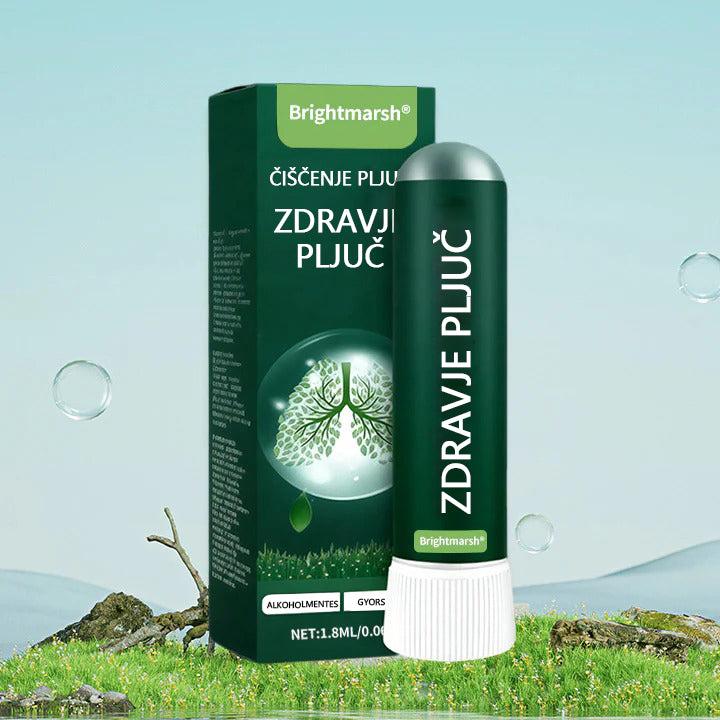 Brightmarsh® Lung Health Detox Inhaler 🌬️ Revolucionarna tehnologija vdihavanja za močnejša in bolj zdrava pljuča