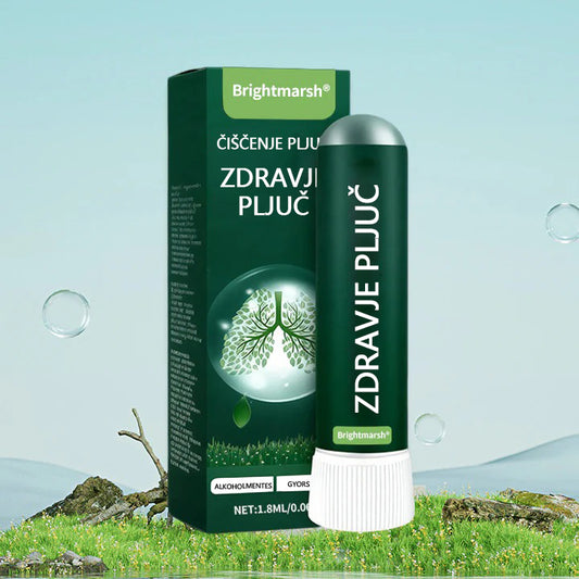 Brightmarsh® Lung Health Detox Inhaler 🌬️ Revolucionarna tehnologija vdihavanja za močnejša in bolj zdrava pljuča