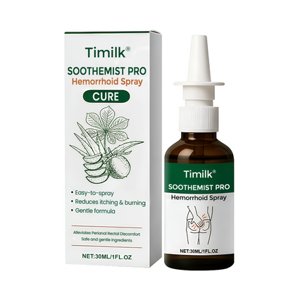 Twinsun® SootheMist PRO – Hitro olajšanje bolečin in krvavitev pri hemoroidih 🔥 100 % naravno zeliščno, brez dodatkov, certificirano s strani JAZMP 🌿