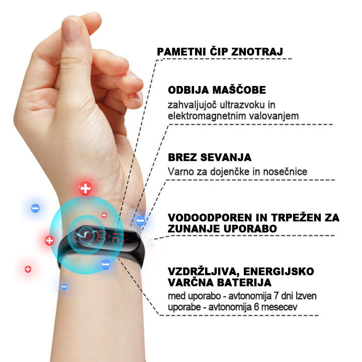 🔥𝙅𝙊𝙎𝙁𝙄𝙏™ Ultrazvočna zapestnica za razstrupljanje maščob in uravnavanje krvnega sladkorja z daljnim infrardečim sevanjem  🌸