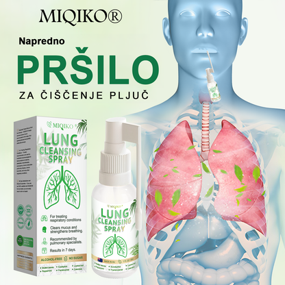 [Uradna vodilna trgovina blagovne znamke] 👨‍⚕️𝐌𝐈𝐐𝐈𝐊𝐎® Sprej za napredno čiščenje pljuč (☘️Priporočajo strokovnjaki za pljuča☘️)