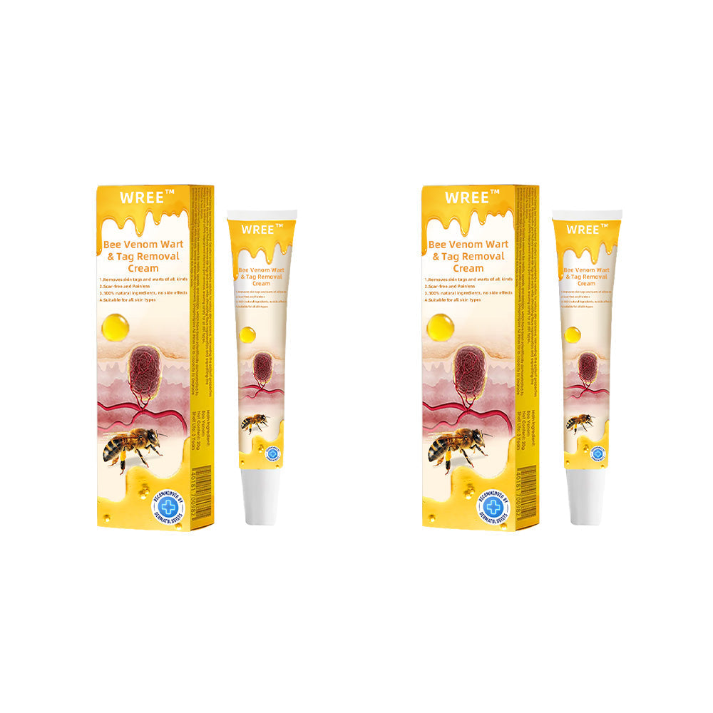 🌺𝙒𝙍𝙀𝙀™ Krema za odstranjevanje bradavic in oznak s čebeljim strupom (👨‍⚕Primerna za vse tipe kože)🐝(🔥Promocija zadnji dan 70% popust)