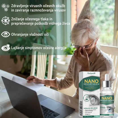 👩‍⚕️Ourlyard® Nano kapljice za oči ✅Odobreno s strani EMA (primerno za daljnovidnost, sindrom suhega očesa, glavkom in sivo mreno) ☘️