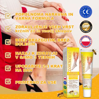 🏆🌈𝐙𝐨𝐞𝐧𝐜𝐠𝐳™ krema za zdravljenje artritisa in krčnih žil s čebeljim strupom✨