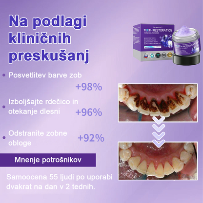 GarageLine™ (priporočeno s strani ADA) Prah za obnovo zobne sklenine (⏰𝐋𝐢𝐦𝐢𝐭𝐚𝐧𝐨 𝐝𝐨𝐥𝐝𝐚𝐧𝐣𝐚 𝐿𝐚𝐬𝐭 𝟑𝟎 𝐦𝐢𝐧𝐮𝐭) 🪥🦷
