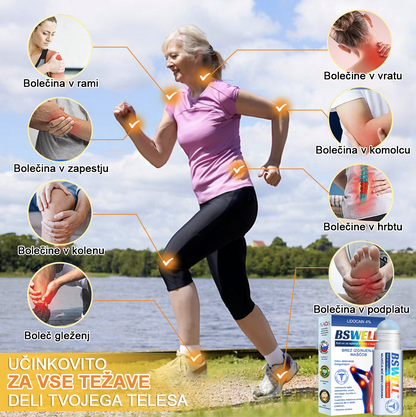 BSWELL™ Lidokain Gel za lajšanje bolečin- (zmanjšuje otekanje sklepov, bolečino, okorelost, rdečico, toploto, bolečino in utrujenost sklepov), 4% lidokain, glukozamin, MSM, arnika, hondroitin, vitamin K2.