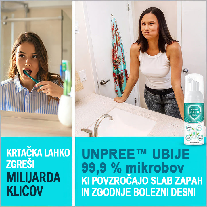Medicinska penasta zobna pasta Unpree™ - 🔥Primerno za vse starosti💎 Časovno omejeno 60 % popusta💎
